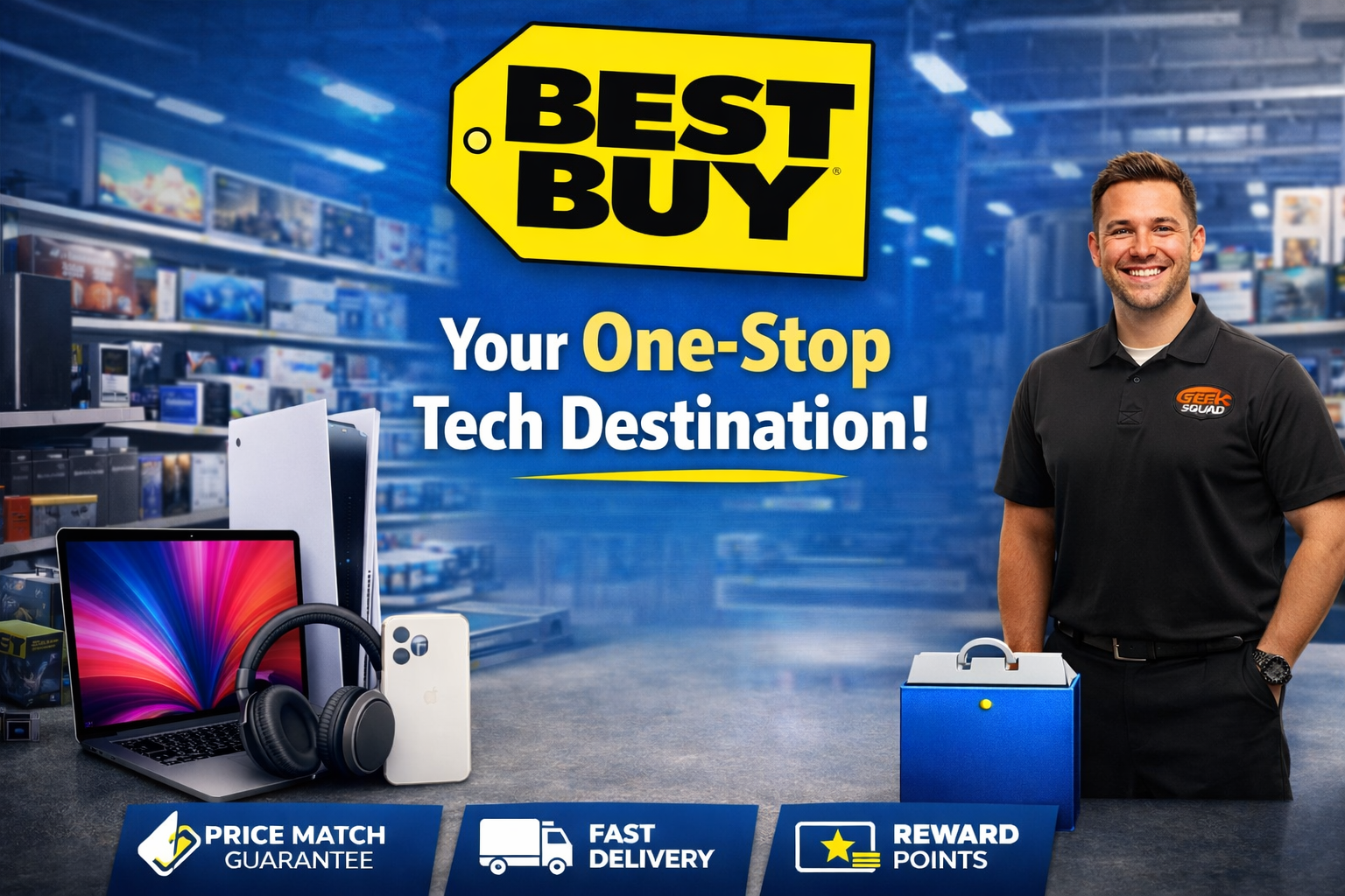 BestBuy Leads in Tech Shopping