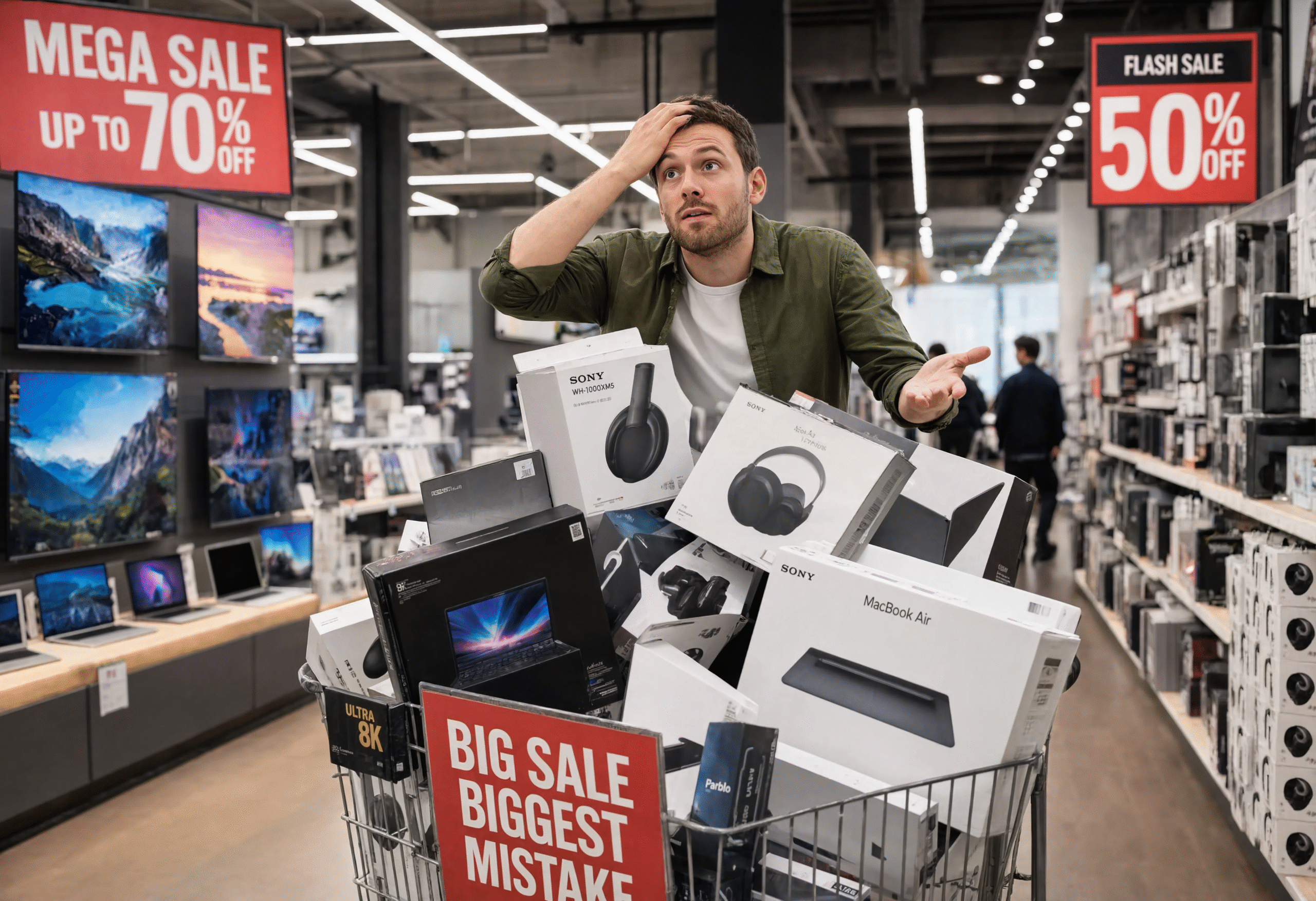 7 Costly Mistakes People Make During Major Electronics Sales Events