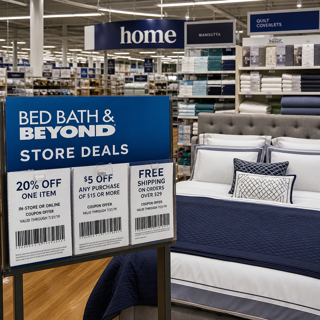 Bed Bath & Beyond Coupons and Deals: Save on Top Brands, Furniture, Bedding & More