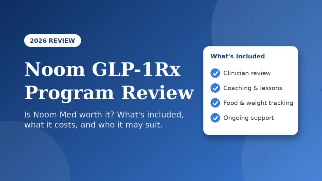 Noom GLP-1Rx Program Review (2026): Is Noom Med Worth It?